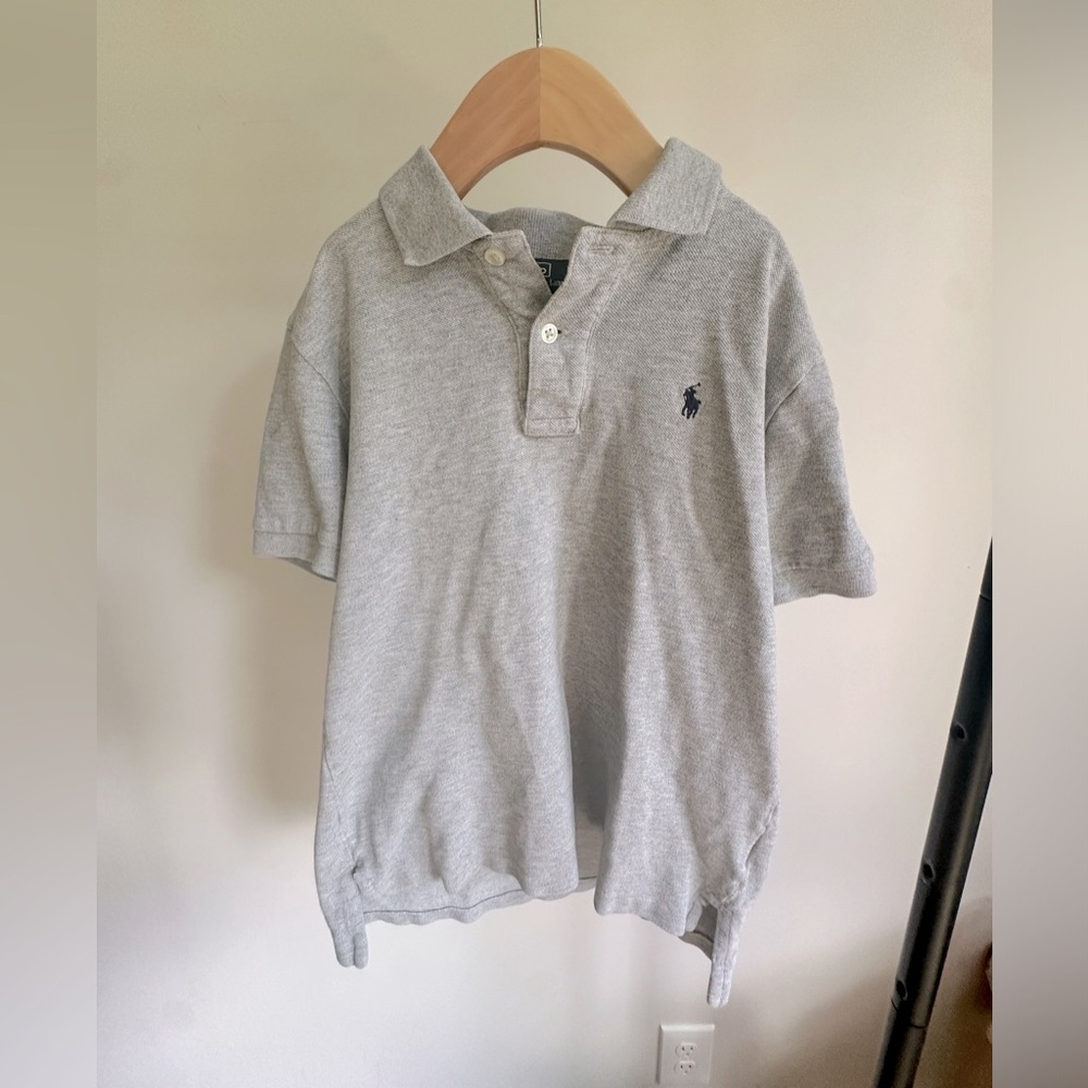 Boys Ralph Lauren Polo, size 7 Grey